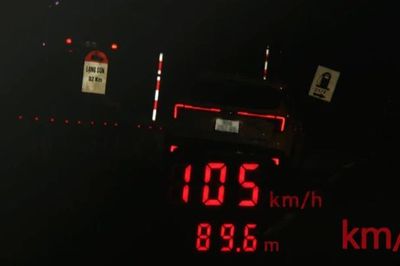 Tài xế say rượu, lái ô tô 105 km/h trong khu dân cư bị phạt 32 triệu và bị trừ toàn bộ điểm trên giấy phép lái xe
