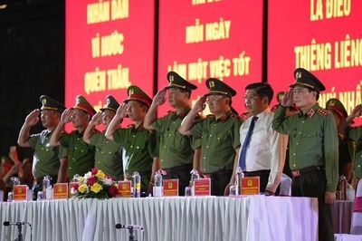 Mãn nhãn và ấn tượng chương trình khai mạc Hội thao CAND năm 2026