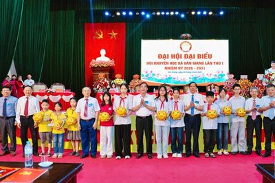 Xã Văn Giang (Hưng Yên) tổ chức Đại hội đại biểu Hội Khuyến học lần thứ I, nhiệm kỳ 2026-2031