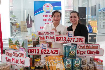 Gần 80 sản phẩm đặc sản tại Phiên chợ OCOP Cà Mau lần thứ 2