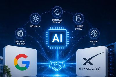 Google chi 920 triệu USD mỗi tháng thuê hạ tầng AI từ SpaceX