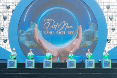 Phát động phong trào 'Toàn dân chung tay bảo vệ môi trường, vì một Việt Nam xanh - sạch - đẹp'