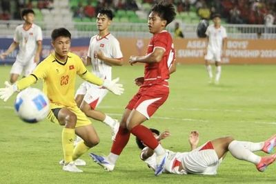 Thua U19 Indonesia 1-2, U19 Việt Nam chưa chắc suất bán kết giải U19 Đông Nam Á