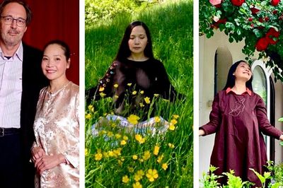 Cuộc sống của NSƯT Lê Vi ở Pháp: Chồng làm thị trưởng, hướng Phật và thiền định mỗi ngày trong ngôi nhà ngoại ô ngập tràn hoa lá
