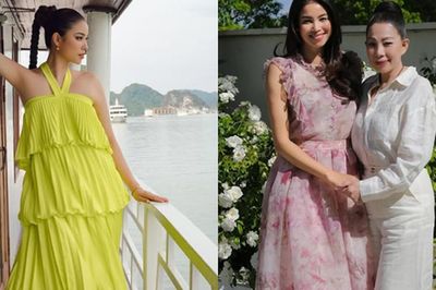 Hoa hậu quê Hải Phòng rời showbiz, theo chồng doanh nhân kín tiếng sang Mỹ định cư giờ ra sao?