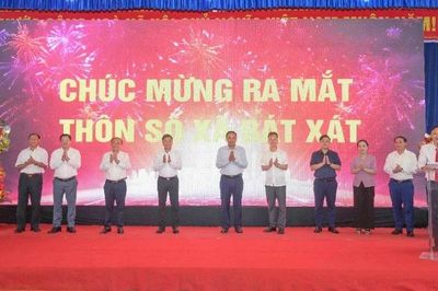 Ra mắt mô hình 'Thôn số' đầu tiên tại tỉnh Lào Cai