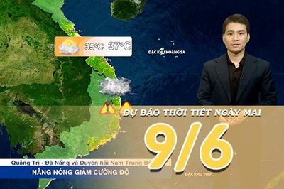 [Video] Dự báo thời tiết đêm nay và ngày mai ngày 9/6/2026: Mưa dông diện rộng tại Bắc Bộ, đề phòng lũ quét, sạt lở đất