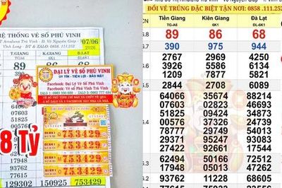 Đại lý tìm người trúng độc đắc nhiều vé xổ số miền Nam