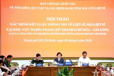 Khẩn trương tìm kiếm, quy tập hài cốt liệt sĩ tại Công viên Lê Thị Riêng (TP Hồ Chí Minh)