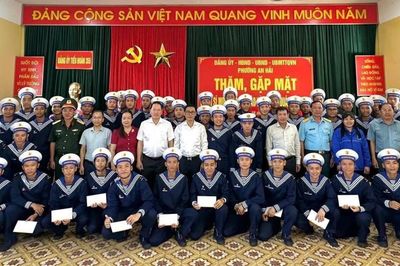 An Hải quan tâm, đồng hành cùng thanh niên thực hiện nghĩa vụ quân sự