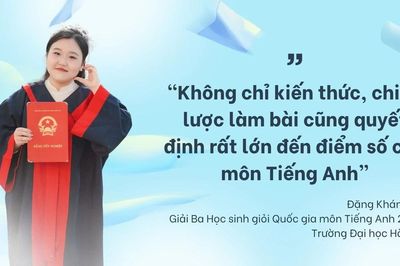 Nữ sinh đoạt giải Quốc gia môn Tiếng Anh chia sẻ cách ôn tập hiệu quả trước kỳ thi THPT
