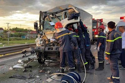 Tai nạn giao thông trên đường cao tốc ở Hà Tĩnh, 2 người tử vong, 1 người bị thương