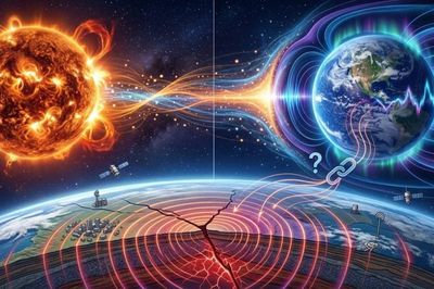 Bão mặt trời có thể gây ra động đất?