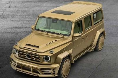 [GALLERY] Tận thấy Mercedes-AMG G63 dát vàng của Mansory 'độc nhất vô nhị'
