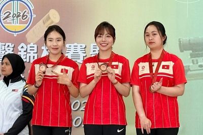 Phí Thanh Thảo lập kỳ tích tại giải bắn súng Đông Nam Á 2026