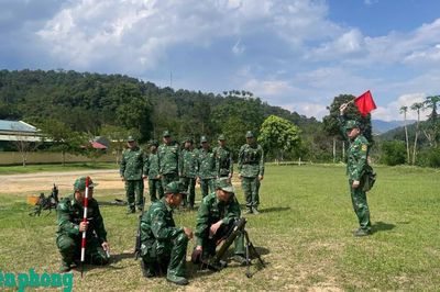 Rèn cán, luyện binh nơi tuyến đầu biên giới Sơn La