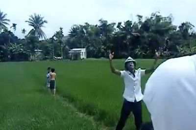 Hình ảnh đồng lúa Việt Nam trong MV World Cup huyền thoại