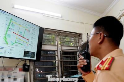 CSGT Hà Nội dùng ứng dụng tích hợp AI để phát hiện ùn tắc giao thông, tra cứu hành vi vi phạm