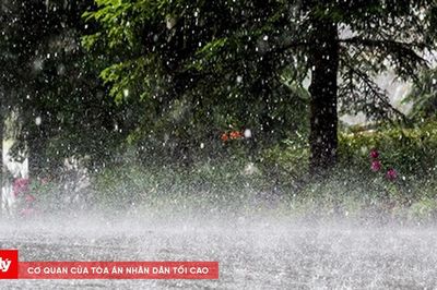 Ảnh hưởng không khí lạnh, từ chiều tối nay Bắc Bộ giảm nhiệt, mưa to