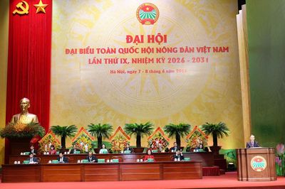 Khai mạc Đại hội đại biểu toàn quốc Hội Nông dân Việt Nam lần thứ IX