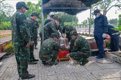 Đảm bảo khách quan, khoa học trong quá trình lấy mẫu xác định danh tính liệt sĩ