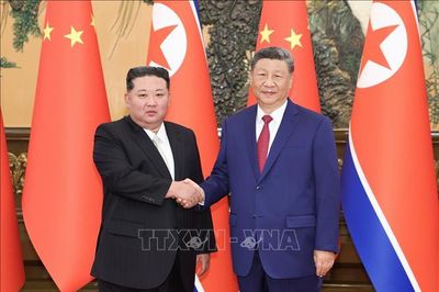Lãnh đạo Trung Quốc, Triều Tiên nhất trí đưa quan hệ song phương lên tầm cao mới
