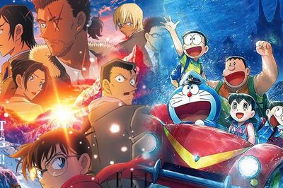 Doraemon vượt mặt Conan