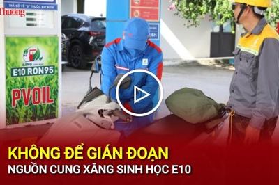 Không để gián đoạn nguồn cung xăng sinh học E10