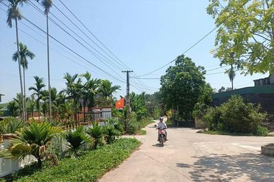 Hiến đất mở rộng đường quê ở Thọ Bình
