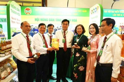 Hơn 80 sản phẩm tiêu biểu của Thanh Hóa được giới thiệu tại Đại hội đại biểu toàn quốc Hội Nông dân Việt Nam