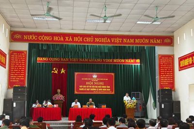 Đại biểu HĐND tỉnh tiếp xúc cử tri tại các xã Thọ Bình, Thọ Ngọc, Thọ Phú và Hợp Tiến