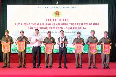 15 đội xuất sắc vào chung kết hội thi an ninh, trật tự ở cơ sở giỏi