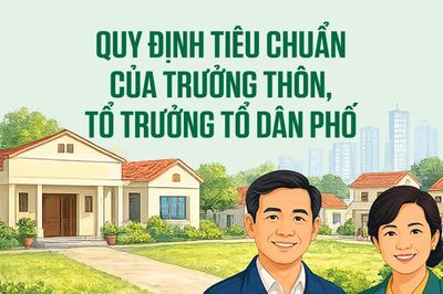 Quy định tiêu chuẩn của trưởng thôn, tổ trưởng tổ dân phố
