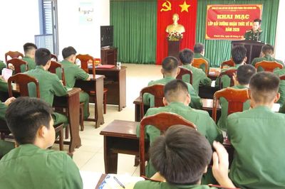Đảng ủy Bộ đội Biên phòng tỉnh Khánh Hòa khai mạc lớp bồi dưỡng nhận thức về Đảng