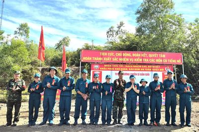 Xã Tây Ninh Hòa: Kiểm tra bắn đạn thật cho chiến sĩ dân quân năm thứ nhất
