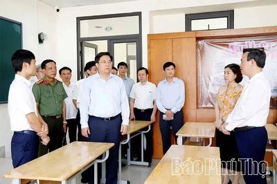 Phú Thọ sẵn sàng các điều kiện cho kỳ thi tốt nghiệp THPT năm 2026