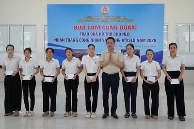 Huy động trên 1,7 tỉ đồng chăm lo người lao động có hoàn cảnh khó khăn