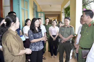 Phó Chủ tịch UBND tỉnh Vương Ngọc Hà kiểm tra công tác chuẩn bị cho Kỳ thi tốt nghiệp THPT năm 2026