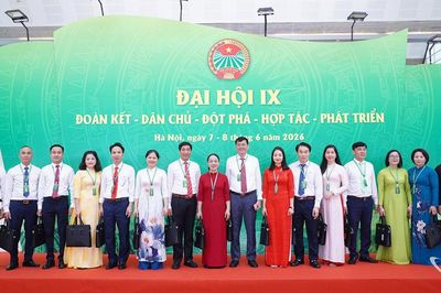 Thái Nguyên có 3 đại biểu trúng cử Ủy viên Ban Chấp hành Trung ương Hội Nông dân Việt Nam khóa IX