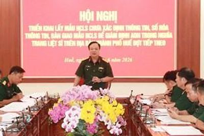 Tăng tốc 'Chiến dịch 500 ngày đêm', giải mã ADN cho hơn 7.000 phần mộ liệt sĩ