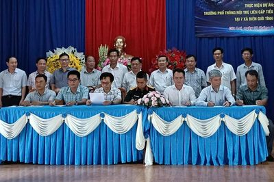 Chiến dịch cao điểm 90 ngày đêm hoàn thành trường nội trú biên giới Gia Lai