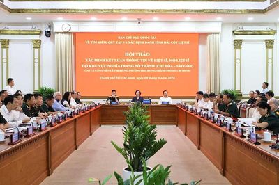 TP.HCM chuẩn bị tìm kiếm, khai quật khu mộ tập thể liệt sĩ tại Công viên Lê Thị Riêng
