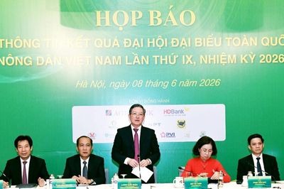 Họp báo thông tin về Kết quả Đại hội đại biểu toàn quốc Hội Nông dân Việt Nam lần thứ IX