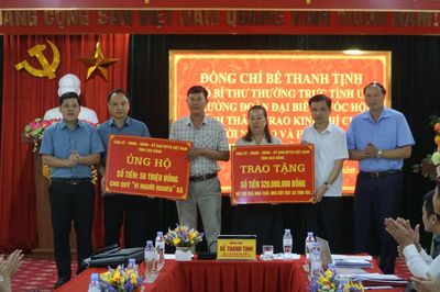 Phó Bí thư Thường trực Tỉnh ủy, Trưởng Đoàn ĐBQH tỉnh Bế Thanh Tịnh làm việc với xã Nguyên Bình và Tĩnh Túc