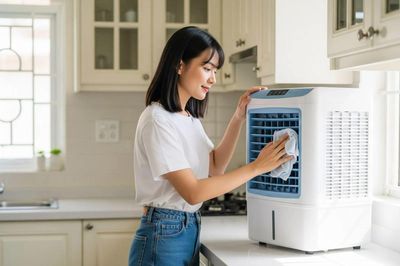 Quạt hơi nước có mùi hôi, gió yếu: Dành ngay 5 phút làm theo cách này