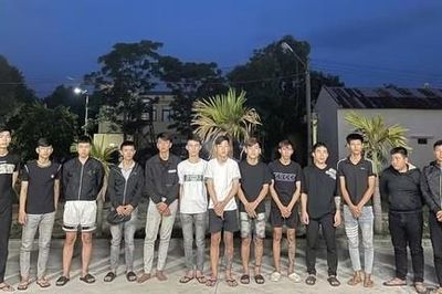 Báo động tình trạng thanh thiếu niên thủ hung khí đi chơi đêm
