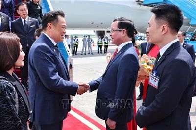 Thủ tướng Thái Lan đến Hà Nội, bắt đầu thăm chính thức Việt Nam và dự AFF 2026