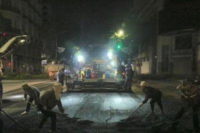 Công trình chống úng ngập 'chạy nước rút' về đích