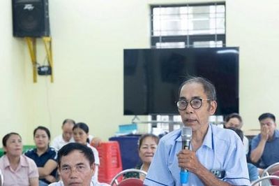 Cử tri xã Ứng Thiên kiến nghị về đất đai, nước sạch và môi trường nông thôn