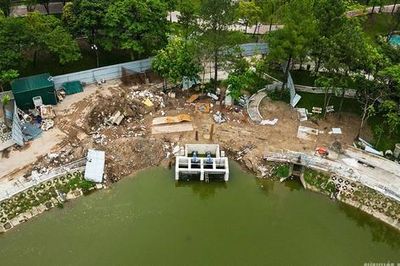 Hà Nội tăng tốc 'lá chắn' chống ngập tại các hồ điều hòa